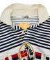 中古・古着 HERMES (エルメス) ポロシャツ ネイビー×ホワイト サイズ:XL：15000円