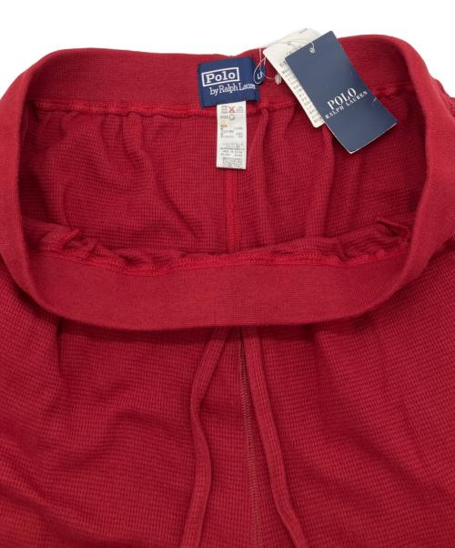 POLO RALPH LAUREN（ポロ・ラルフローレン）POLO RALPH LAUREN (ポロ・ラルフローレン) スウェットパンツ レッド サイズ:LLの古着・服飾アイテム