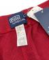中古・古着 POLO RALPH LAUREN (ポロ・ラルフローレン) スウェットパンツ レッド サイズ:LL：5000円