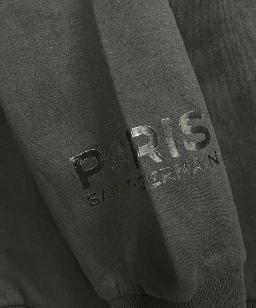 Paris Saint-Germain（パリサンジェルマン）Paris Saint-Germain (パリサンジェルマン) プルオーバーパーカー ブラック サイズ:XLの古着・服飾アイテム