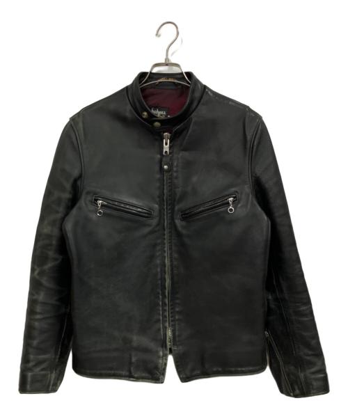 SCHOTT BROS.（ショットブロス）SCHOTT BROS. (ショットブロス) 60’S復刻 レザージャケット ブラック サイズ:36の古着・服飾アイテム