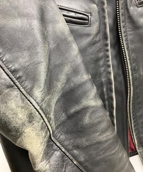 SCHOTT BROS.（ショットブロス）SCHOTT BROS. (ショットブロス) 60’S復刻 レザージャケット ブラック サイズ:36の古着・服飾アイテム