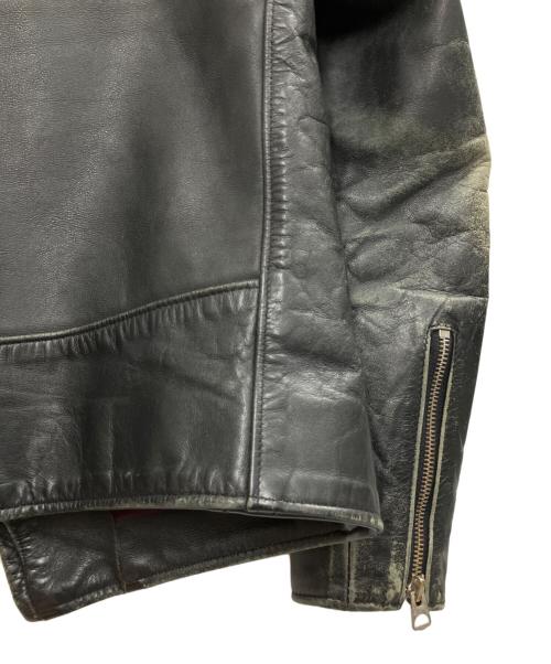 SCHOTT BROS.（ショットブロス）SCHOTT BROS. (ショットブロス) 60’S復刻 レザージャケット ブラック サイズ:36の古着・服飾アイテム