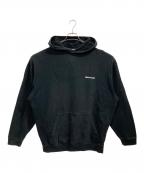 BALENCIAGAバレンシアガ）の古着「ロゴ刺繍パーカー」｜ブラック