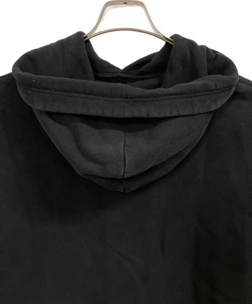BALENCIAGA（バレンシアガ）BALENCIAGA (バレンシアガ) ロゴ刺繍パーカー ブラック サイズ:Mの古着・服飾アイテム