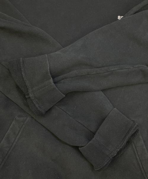 BALENCIAGA（バレンシアガ）BALENCIAGA (バレンシアガ) ロゴ刺繍パーカー ブラック サイズ:Mの古着・服飾アイテム