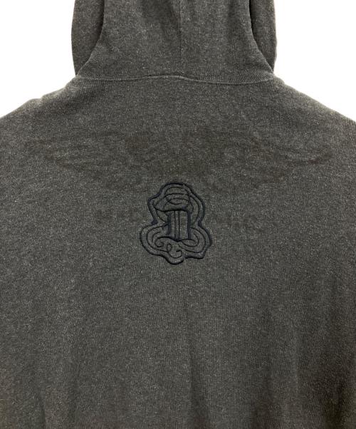 HARLEY-DAVIDSON（ハーレーダビッドソン）HARLEY-DAVIDSON (ハーレーダビッドソン) サーマルグラフィック フーディー グレー サイズ:Lの古着・服飾アイテム