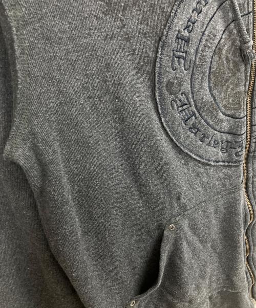 HARLEY-DAVIDSON（ハーレーダビッドソン）HARLEY-DAVIDSON (ハーレーダビッドソン) サーマルグラフィック フーディー グレー サイズ:Lの古着・服飾アイテム