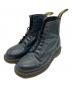 Dr.Martens（ドクターマーチン）の古着「レザーシューズ 8ホールブーツ」｜ブラック
