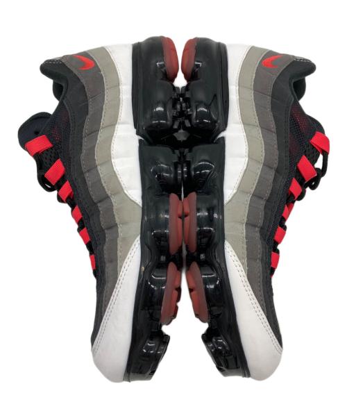 NIKE（ナイキ）NIKE (ナイキ) AIR VAPORMAX 95 (エアヴェイパーマックス95) ブラック×レッド サイズ:27㎝の古着・服飾アイテム