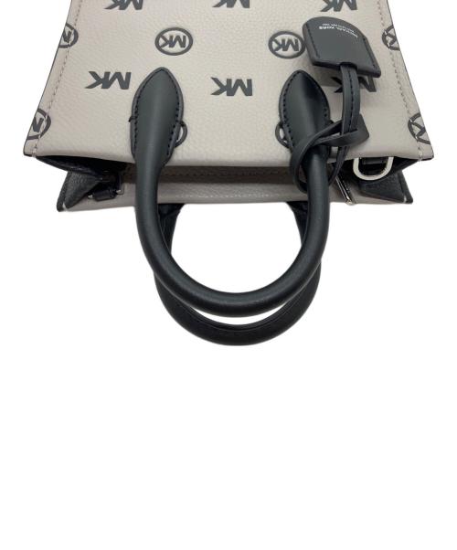 MICHAEL KORS（マイケルコース）MICHAEL KORS (マイケルコース) 2WAYショルダーバッグ グレー×ブラックの古着・服飾アイテム