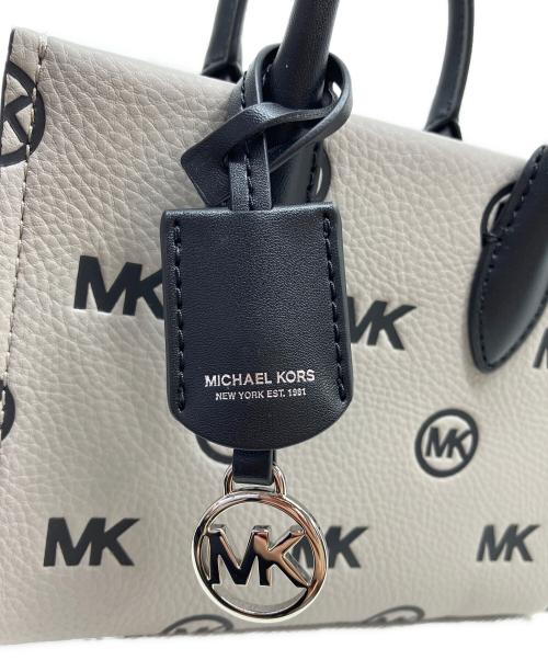 MICHAEL KORS（マイケルコース）MICHAEL KORS (マイケルコース) 2WAYショルダーバッグ グレー×ブラックの古着・服飾アイテム