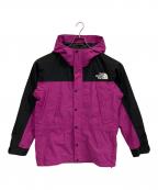 THE NORTH FACEザ ノース フェイス）の古着「マウンテンライトジャケット」｜パープル×ブラック
