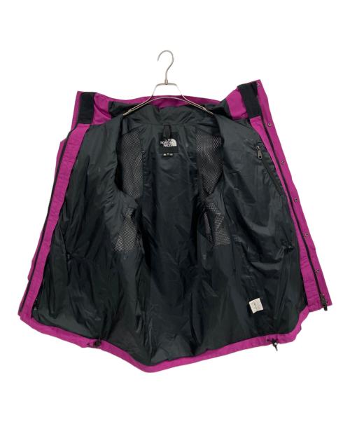 THE NORTH FACE（ザ ノース フェイス）THE NORTH FACE (ザ ノース フェイス) マウンテンライトジャケット パープル×ブラック サイズ:Mの古着・服飾アイテム