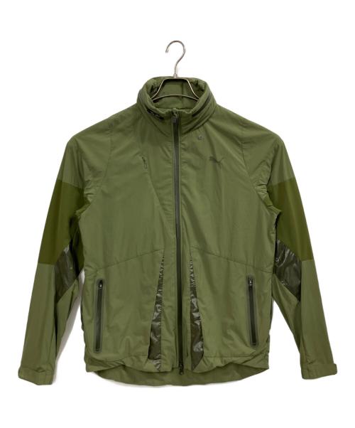 PUMA（プーマ）PUMA (プーマ) yoshio kubo (ヨシオクボ) ウーブンジャケット グリーン サイズ:Mの古着・服飾アイテム