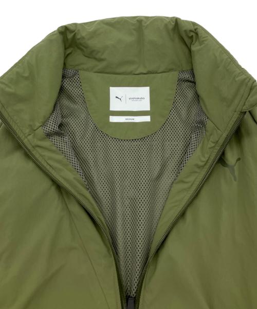 PUMA（プーマ）PUMA (プーマ) yoshio kubo (ヨシオクボ) ウーブンジャケット グリーン サイズ:Mの古着・服飾アイテム