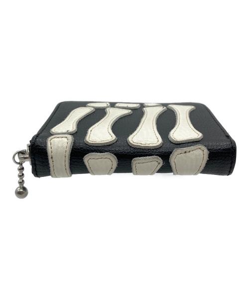 KAPITAL（キャピタル）KAPITAL (キャピタル) BONE WALLET MINI ブラックの古着・服飾アイテム