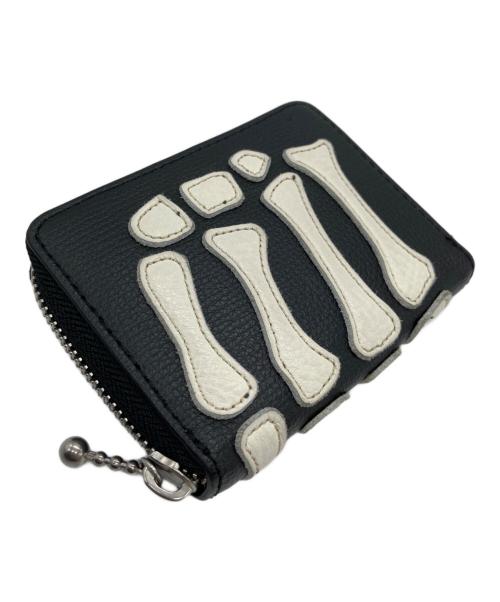KAPITAL（キャピタル）KAPITAL (キャピタル) BONE WALLET MINI ブラックの古着・服飾アイテム