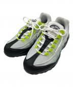 NIKEナイキ）の古着「 AIR MAX 95 By You / ローカットスニーカー」｜ホワイト×グリーン