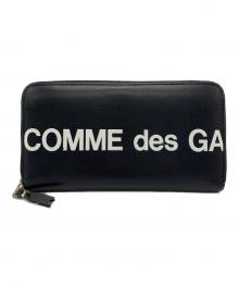 COMME des GARCONS（コムデギャルソン）の古着「HUGE LOGO 長財布」｜ブラック