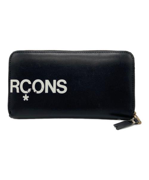 COMME des GARCONS（コムデギャルソン）COMME des GARCONS (コムデギャルソン) HUGE LOGO 長財布 ブラックの古着・服飾アイテム