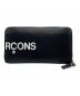 COMME des GARCONS (コムデギャルソン) HUGE LOGO 長財布 ブラック：15000円