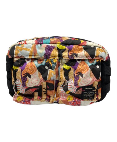PORTER（ポーター）PORTER (ポーター) DIESEL (ディーゼル) tadanori yokoo (タダノリヨコオ) WAIST BAG マルチカラーの古着・服飾アイテム
