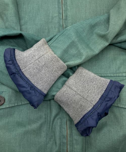 BROOKS BROTHERS（ブルックスブラザーズ）BROOKS BROTHERS (ブルックスブラザーズ) リネンボマージャケット グリーン サイズ:Mの古着・服飾アイテム