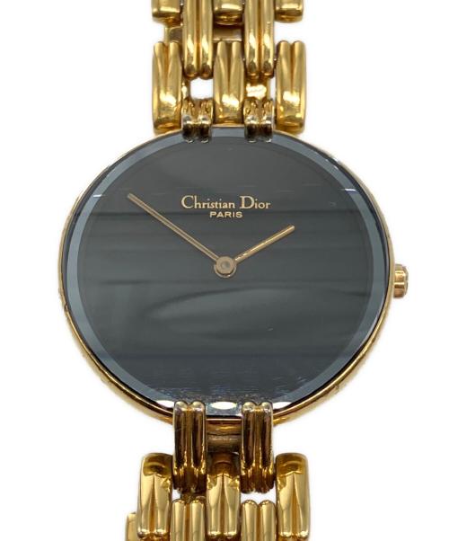 Christian Dior（クリスチャン ディオール）Christian Dior (クリスチャン ディオール) バギラ 腕時計 ブラックの古着・服飾アイテム