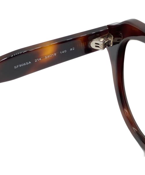 Salvatore Ferragamo（サルヴァトーレ フェラガモ）Salvatore Ferragamo (サルヴァトーレ フェラガモ) サングラス ブラウンの古着・服飾アイテム