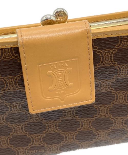 CELINE（セリーヌ）CELINE (セリーヌ) マカダム 二つ折りがま口財布の古着・服飾アイテム