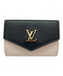LOUIS VUITTON（ルイ ヴィトン）の古着「ポルトフォイユ・ロックミニ」｜ブラック×ピンク
