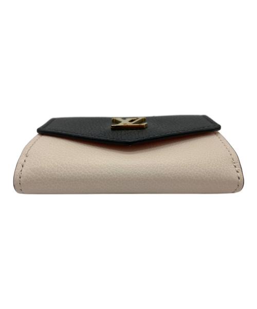 LOUIS VUITTON（ルイ ヴィトン）LOUIS VUITTON (ルイ ヴィトン) ポルトフォイユ・ロックミニ ブラック×ピンクの古着・服飾アイテム