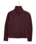 GUCCI (グッチ) ハイネックケーブルニット パープル サイズ:M：10000円