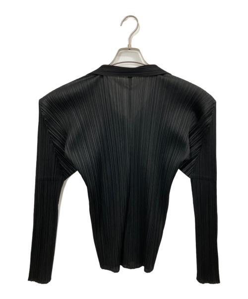PLEATS PLEASE（プリーツプリーズ）PLEATS PLEASE (プリーツプリーズ) プリーツシャツ ブラック サイズ:3の古着・服飾アイテム