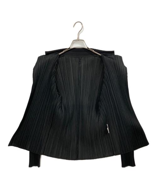 PLEATS PLEASE（プリーツプリーズ）PLEATS PLEASE (プリーツプリーズ) プリーツシャツ ブラック サイズ:3の古着・服飾アイテム