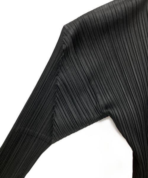 PLEATS PLEASE（プリーツプリーズ）PLEATS PLEASE (プリーツプリーズ) プリーツシャツ ブラック サイズ:3の古着・服飾アイテム