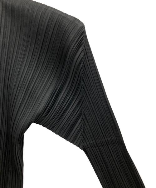 PLEATS PLEASE（プリーツプリーズ）PLEATS PLEASE (プリーツプリーズ) プリーツシャツ ブラック サイズ:3の古着・服飾アイテム