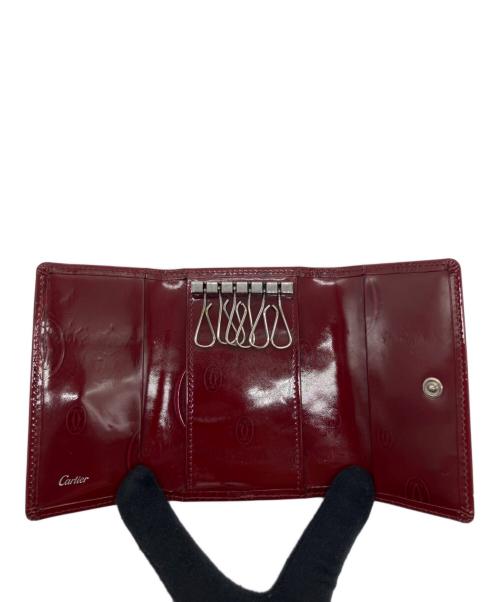 Cartier（カルティエ）Cartier (カルティエ) ハッピーバースデー 6連キーケース レッドの古着・服飾アイテム