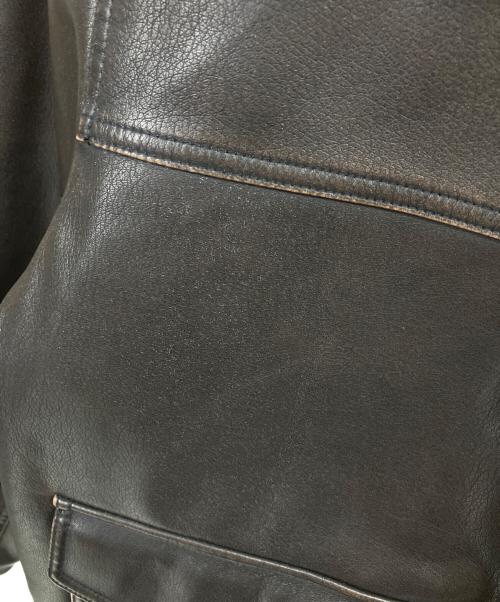 LEVI'S（リーバイス）LEVI'S (リーバイス) フェイクレザージャケット ブラウン サイズ:XLの古着・服飾アイテム