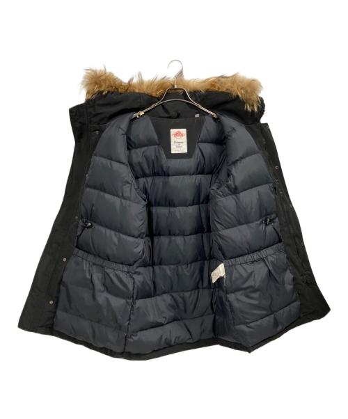 DANTON（ダントン）DANTON (ダントン) フード ファー ダウン ジャケット ブラック サイズ:42の古着・服飾アイテム