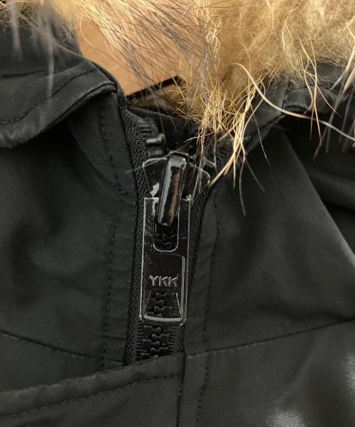 DANTON（ダントン）DANTON (ダントン) フード ファー ダウン ジャケット ブラック サイズ:42の古着・服飾アイテム