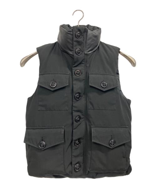 CANADA GOOSE（カナダグース）CANADA GOOSE (カナダグース) ダウンベスト ブラック サイズ:Sの古着・服飾アイテム