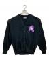Hysteric Glamour（ヒステリックグラマー）の古着「THE VOLTAGE編込 カーディガン」｜ブラック