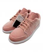 NIKEナイキ）の古着「Women's Air Jordan 1 Low (ウィメンズ エアジョーダン1 ロー)」｜ピンク