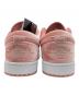 中古・古着 NIKE (ナイキ) Women's Air Jordan 1 Low (ウィメンズ エアジョーダン1 ロー) ピンク サイズ:27.5㎝：12000円