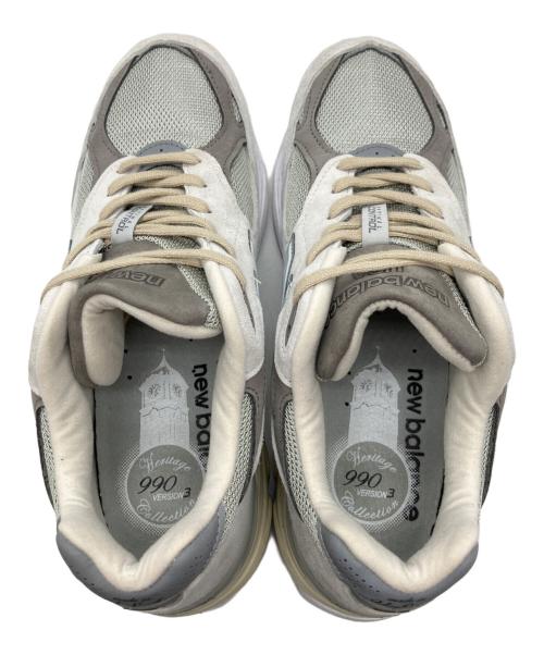 NEW BALANCE（ニューバランス）NEW BALANCE (ニューバランス) YCMC (ワイシーエムシー) 990V3 Nimbus Cloud (ニンバスクラウド) グレー サイズ:27.5㎝の古着・服飾アイテム