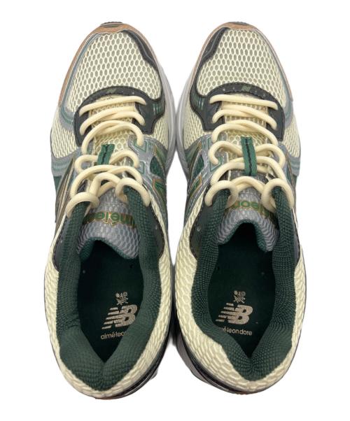 NEW BALANCE（ニューバランス）NEW BALANCE (ニューバランス) Aime Leon Dore (エメレオンドレ) 860V2 ローカットスニーカー グリーン サイズ:27.5㎝の古着・服飾アイテム