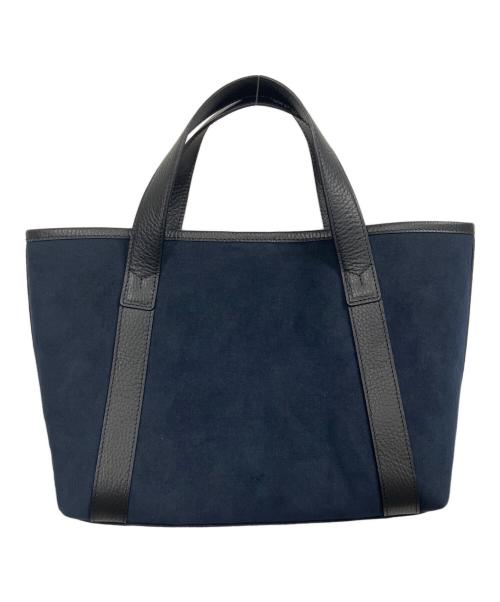 PELLE MORBIDA（ペッレモルビダ）PELLE MORBIDA (ペッレモルビダ) Tela Marinab ハンドバッグ ネイビーの古着・服飾アイテム