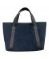 PELLE MORBIDA (ペッレモルビダ) Tela Marinab ハンドバッグ ネイビー：10000円